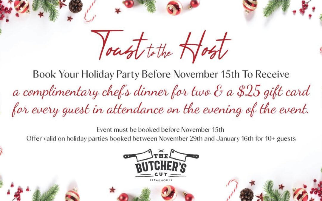 Enjoy A Holiday Party With Butchers Cut