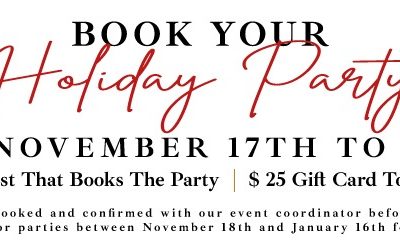Host Your Holiday Party at Butcher’s Cut in Downtown- Limited Time Only!