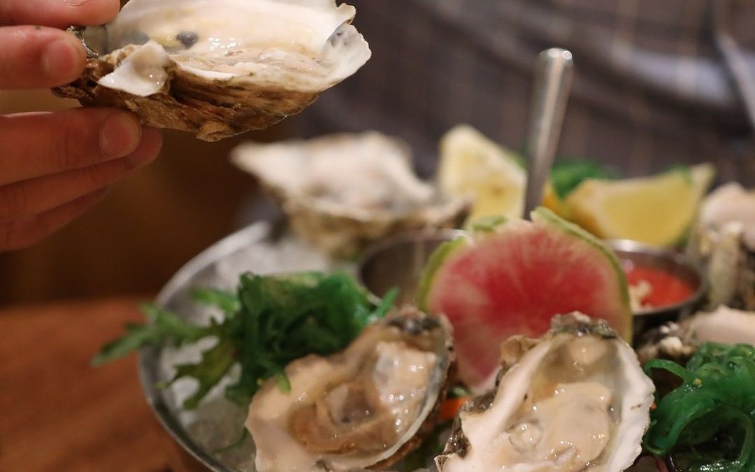 2 Oyster Specials at Butcher's Cut for Happy Hour.